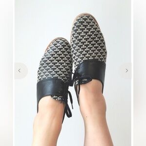 Oxford loafers- handmade by female prisoners in Mexico City.